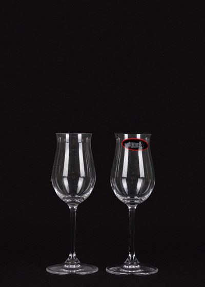 Riedel, Coppia di calici Sommelier 'Cognac Hennessy', altezza cm 19