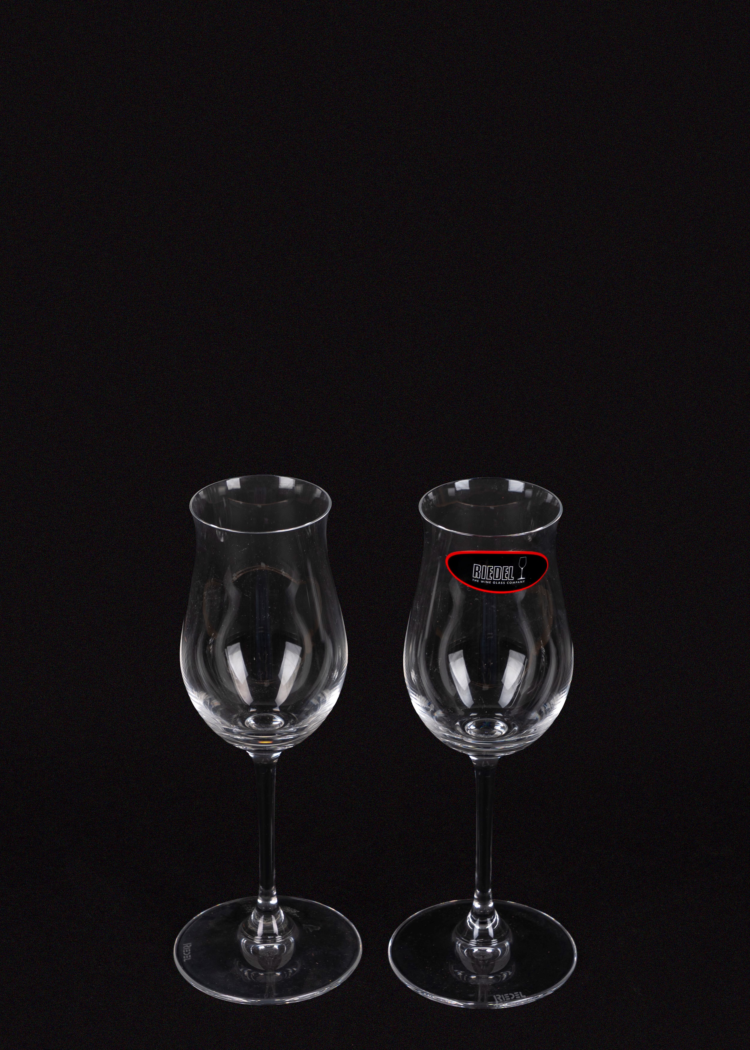 Riedel, Coppia di calici Sommelier 'Cognac Hennessy', altezza cm 19