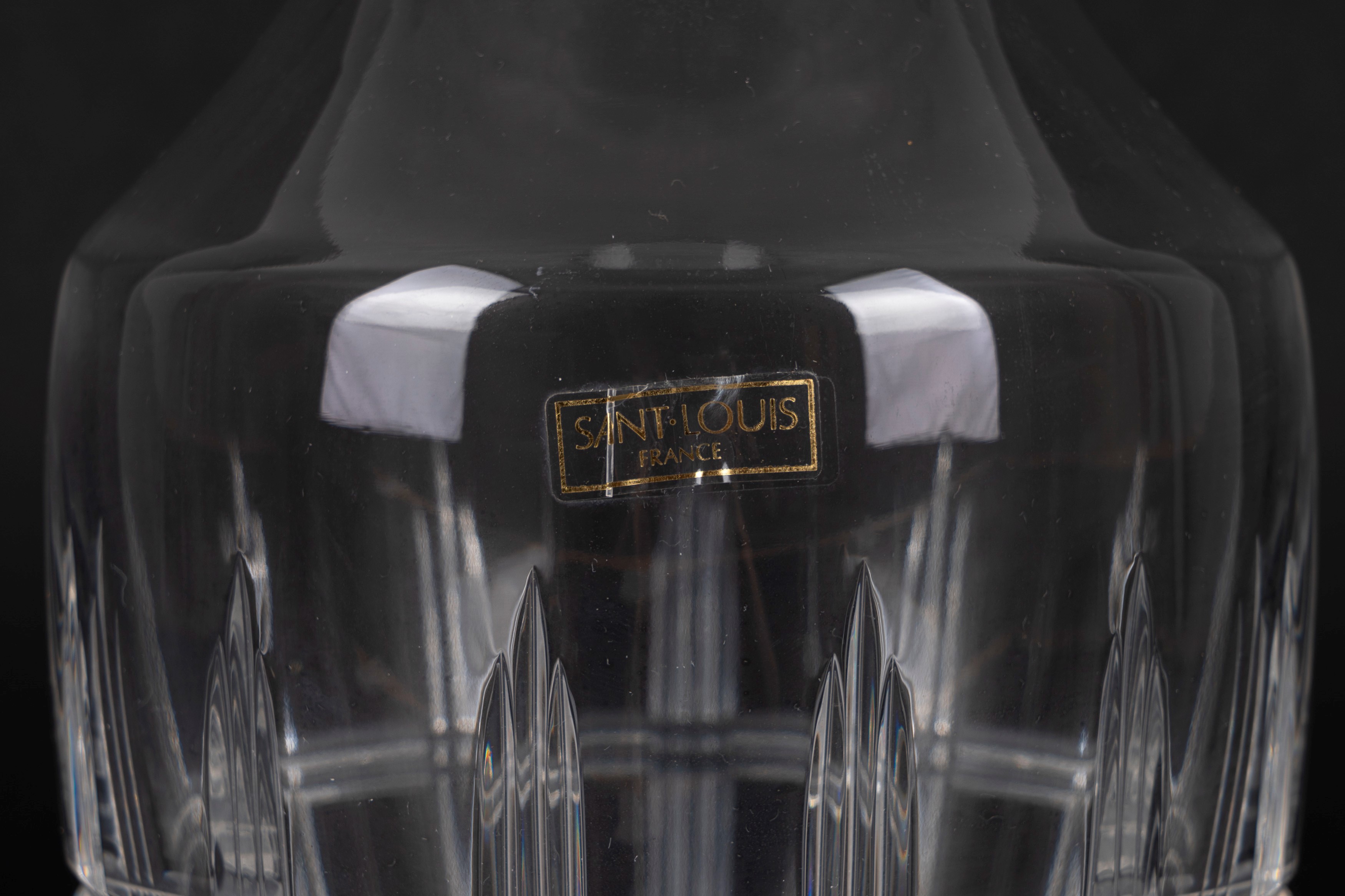 Saint Louis (Francia), Caraffa in cristallo molato e inciso