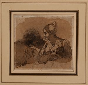 Study of two figures