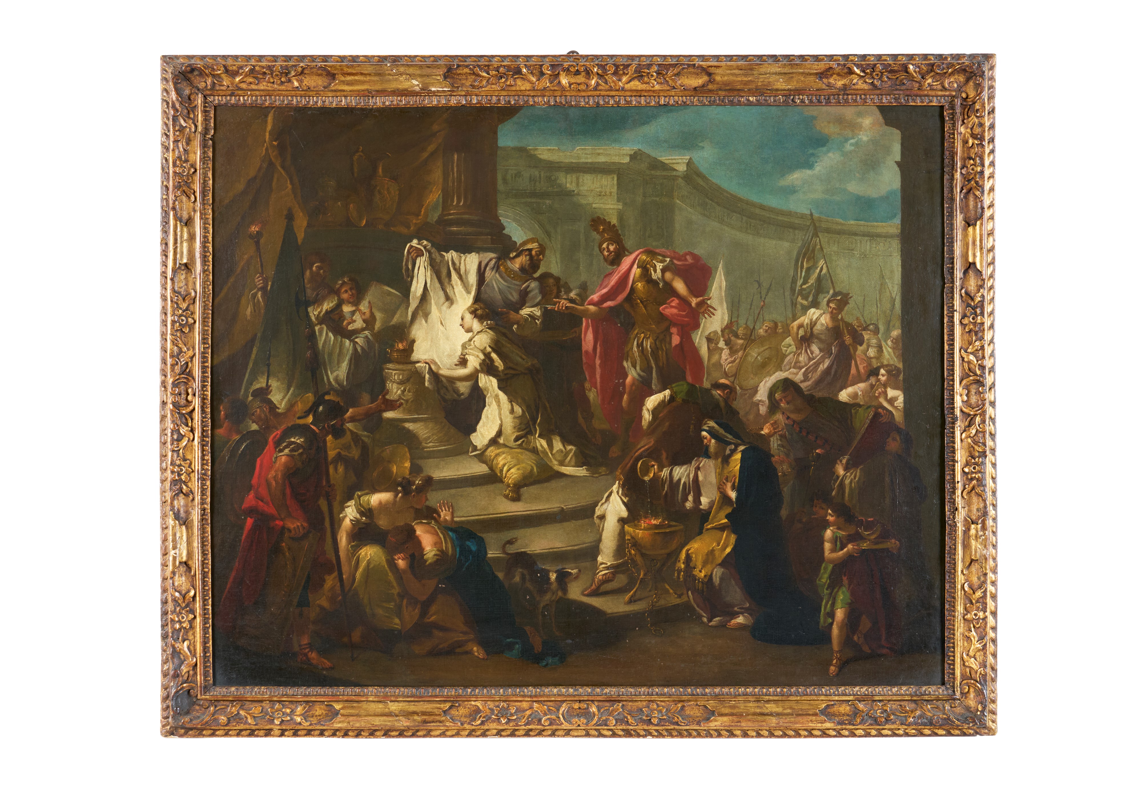 Scuola di Giambattista Pittoni (venezia 1687-1767) - Giambattista Pittoni (attrib.), Sacrificio d...