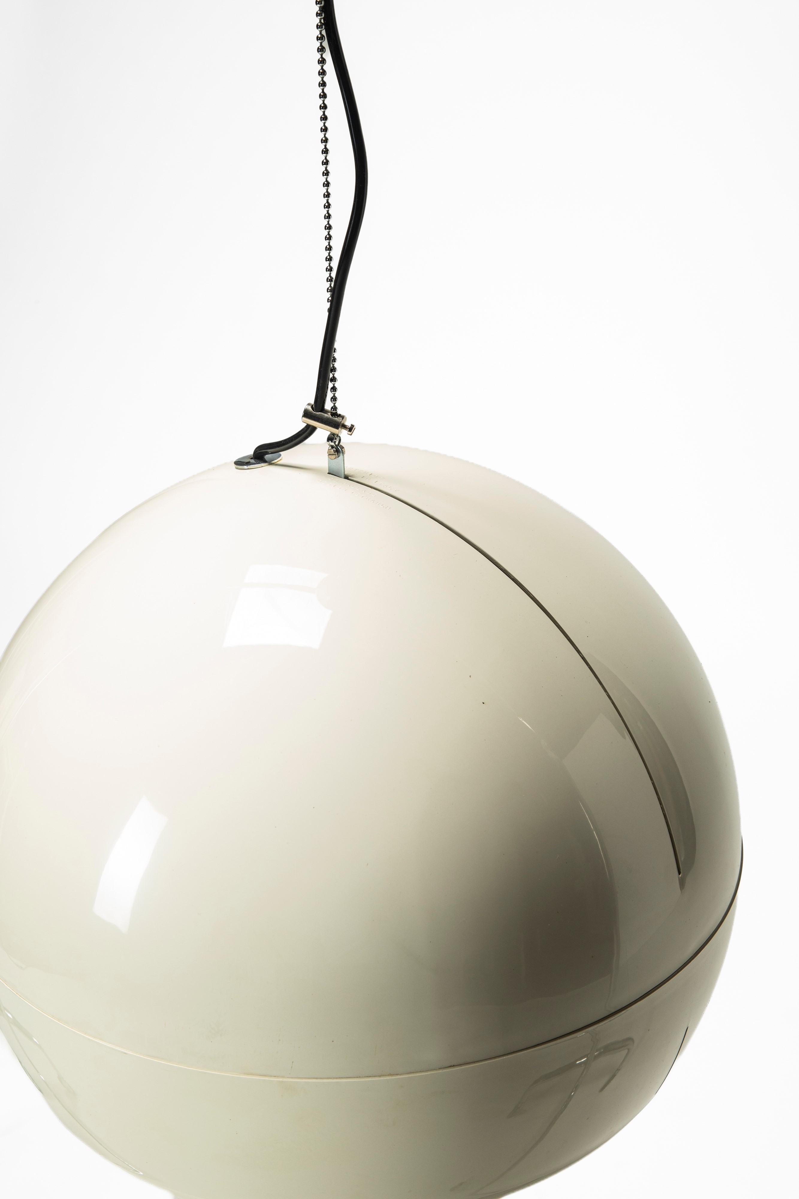 Studio Tetrarch - Coppia di lampade a sospensione “Pallade”, metallo e vetro, 1968