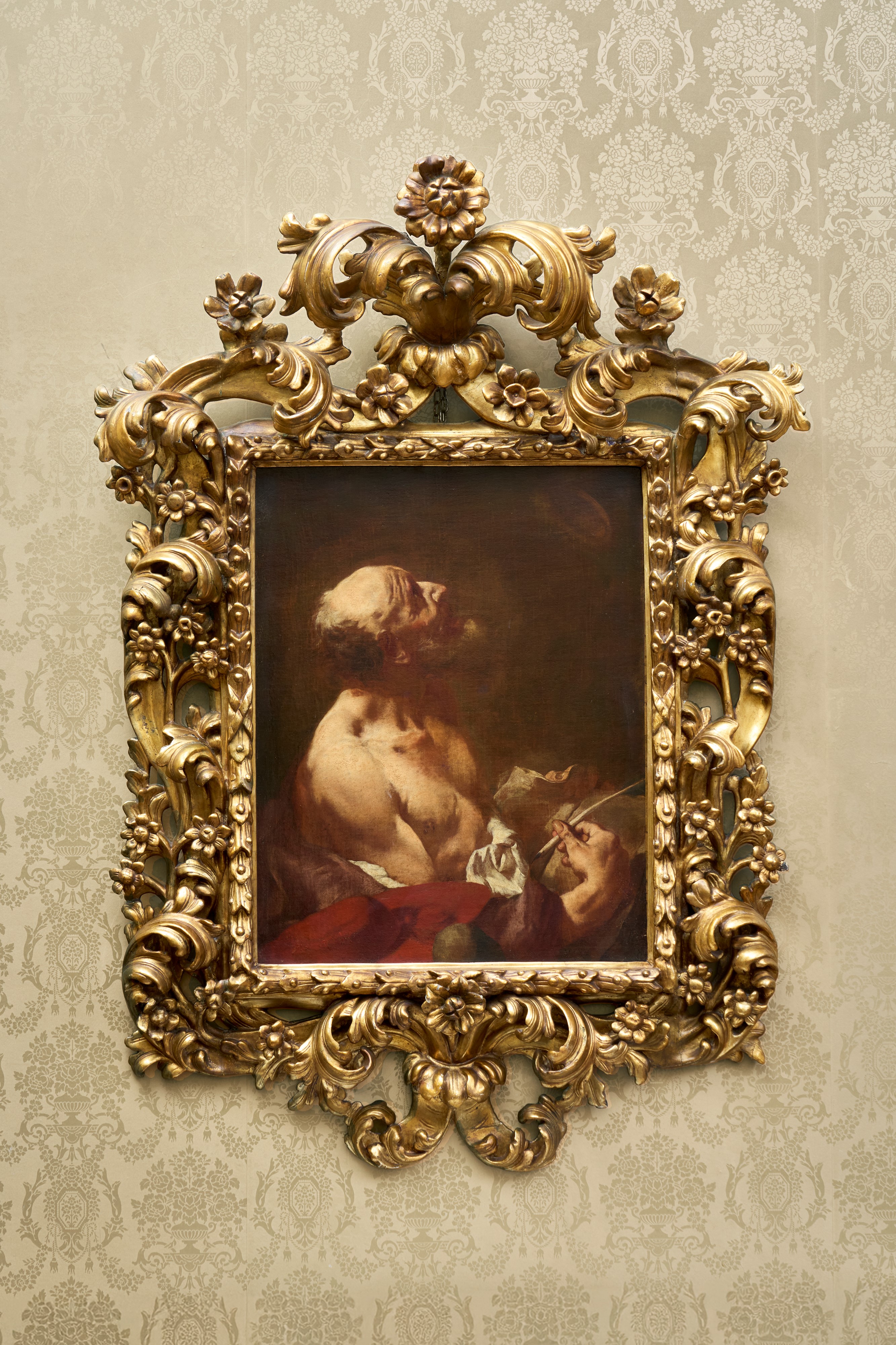 Giovanni Battista Piazzetta - La visione di San Girolamo, olio su tela