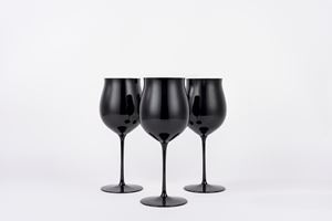 Three Sommelier Black Series glasses, Burgundy Gran Cru, Riedel
