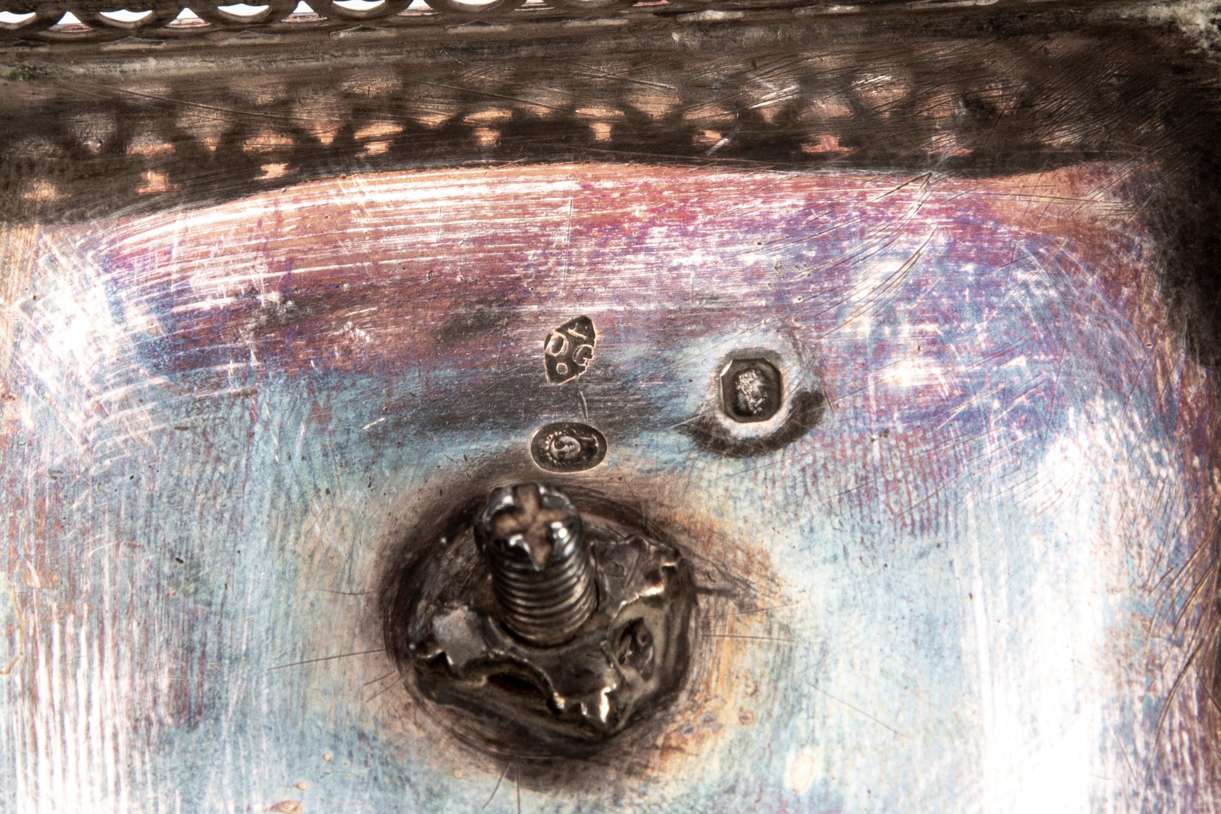 Oliera in argento, Francia, XIX secolo