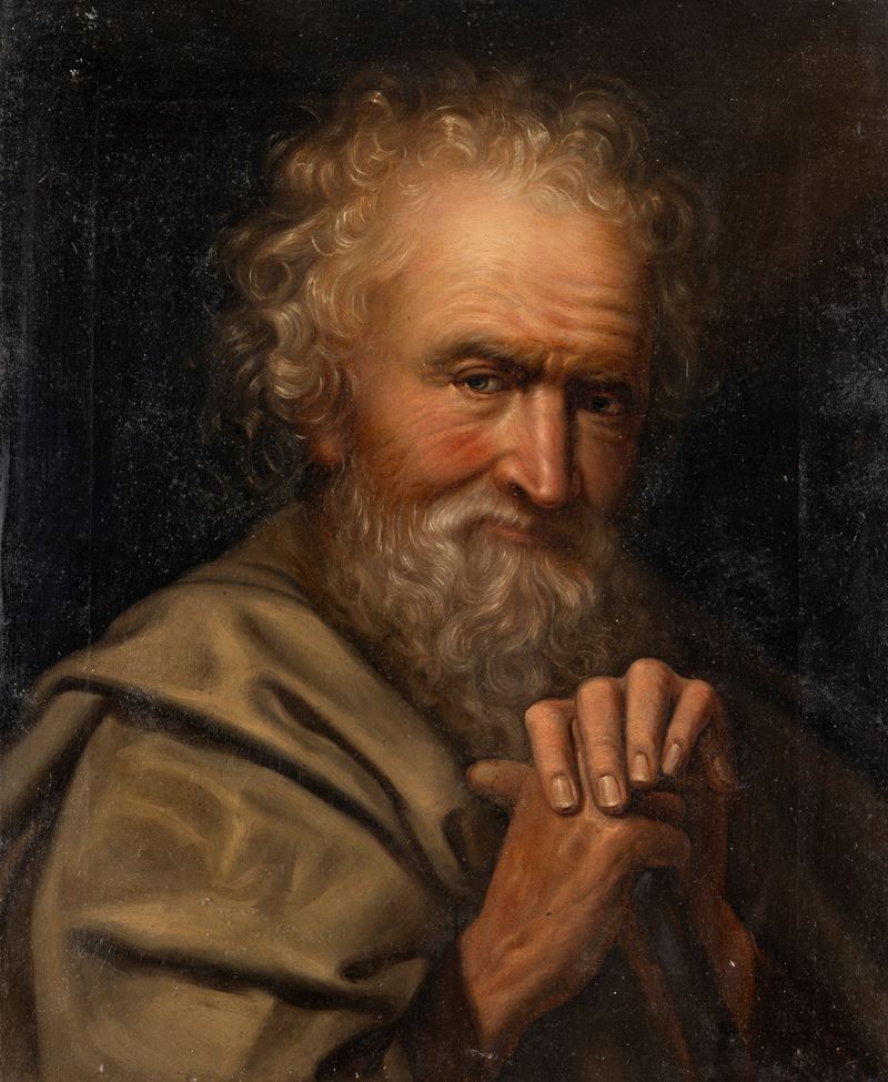 Scuola Fiamminga, Secolo XIX - San Paolo, olio su tela