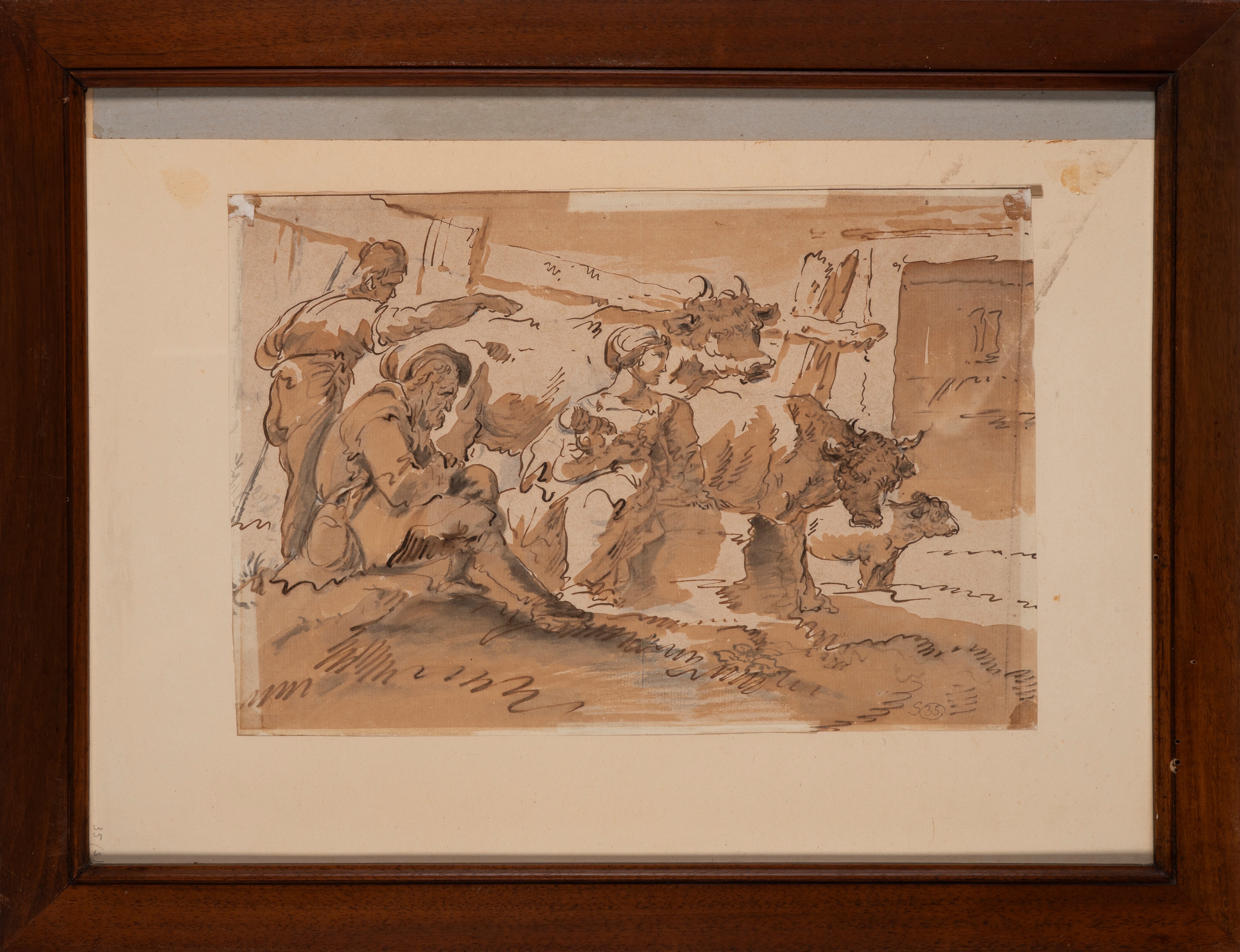 Giuseppe Bernardino Bison - Scena pastorale