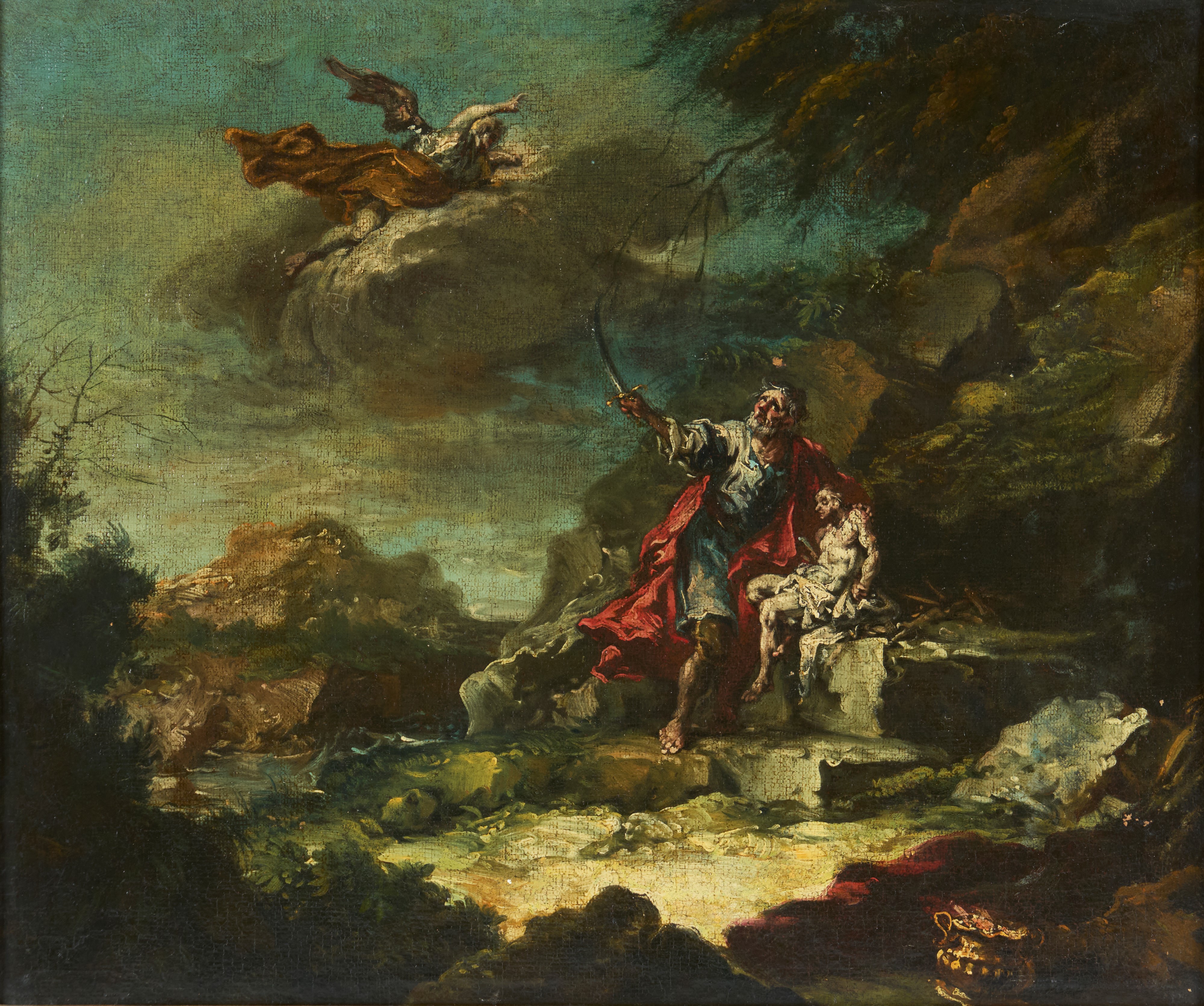 Sacrificio di Isacco; Mosè e il roveto ardente