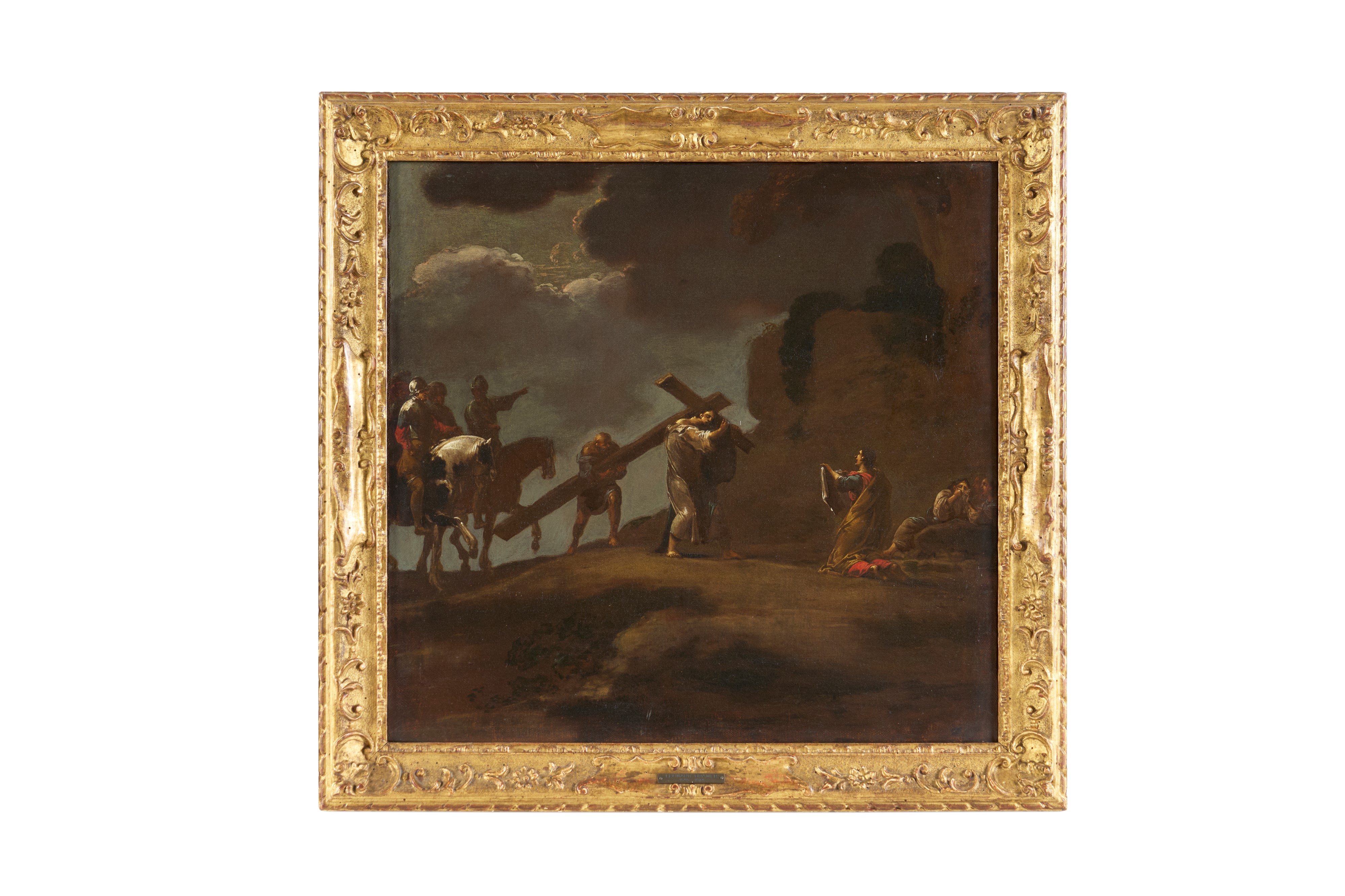 Incontro con la Veronica durante l'andata al Calvario; Cristo e la Samaritana al pozzo