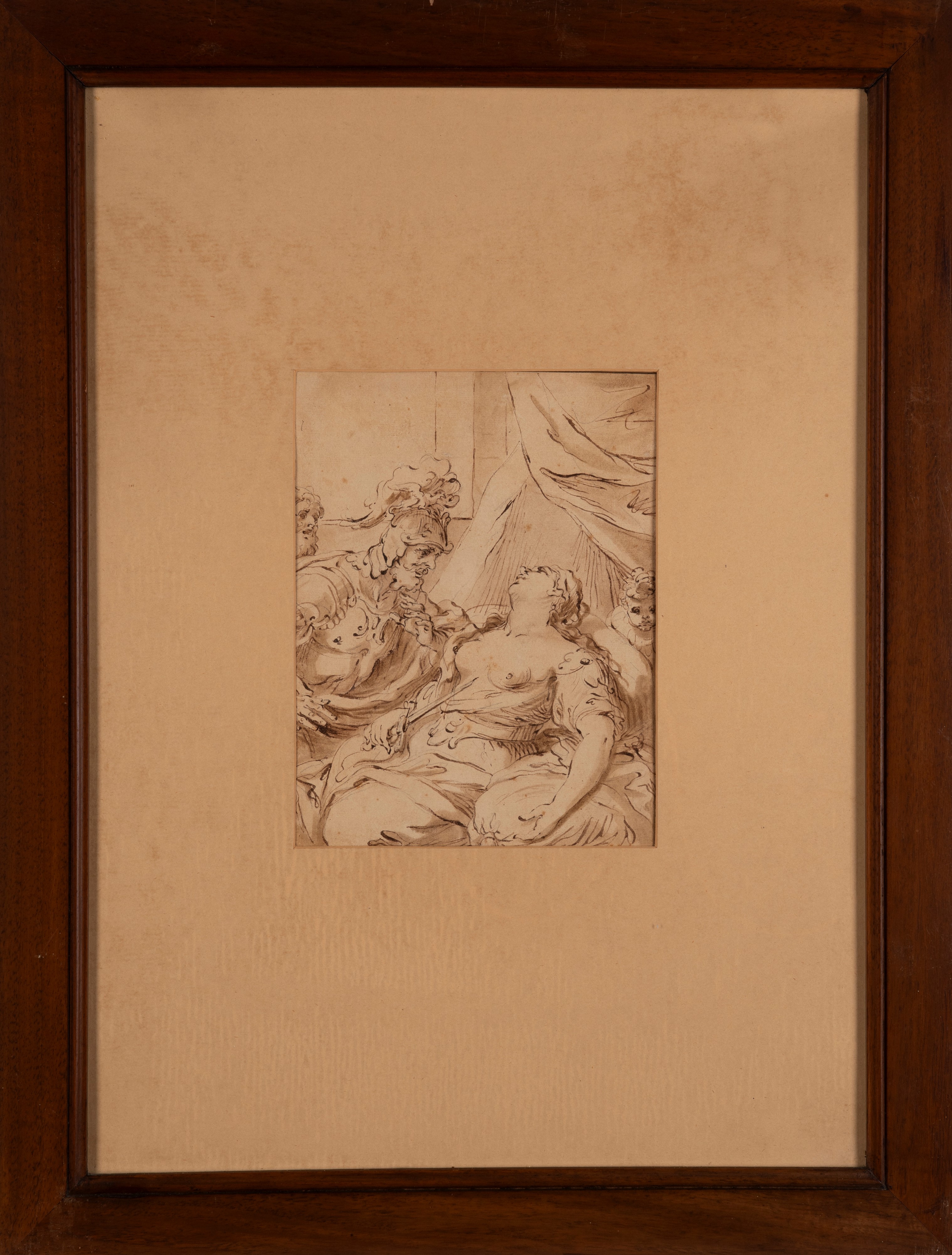 Scuola Veneta, Secolo XVIII - Vincenzo Damini, La morte di Lucrezia