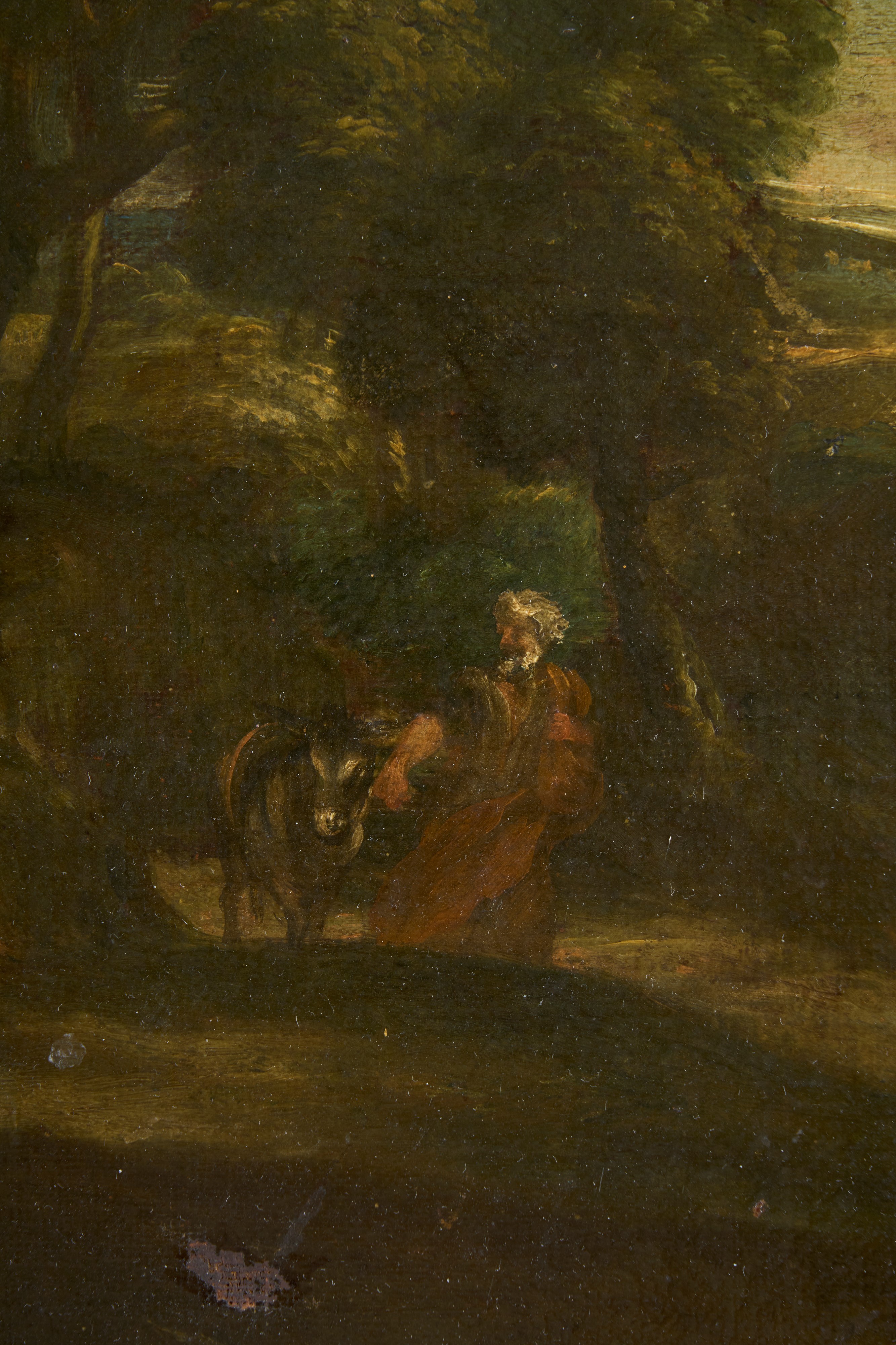 Riposo durante la fuga in Egitto