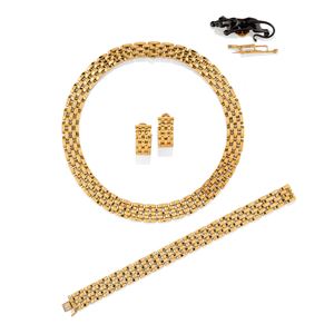 Parure Maillon Panth&egrave;re 