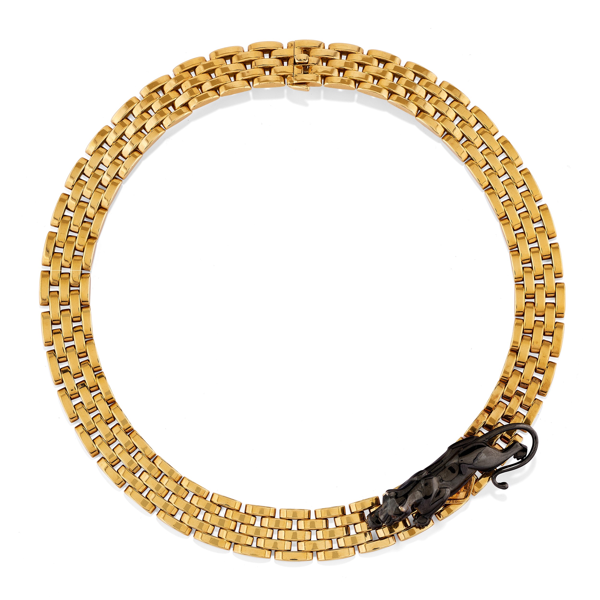 Cartier - Parure Maillon Panthère in oro giallo 18k (anni '80/'90)
