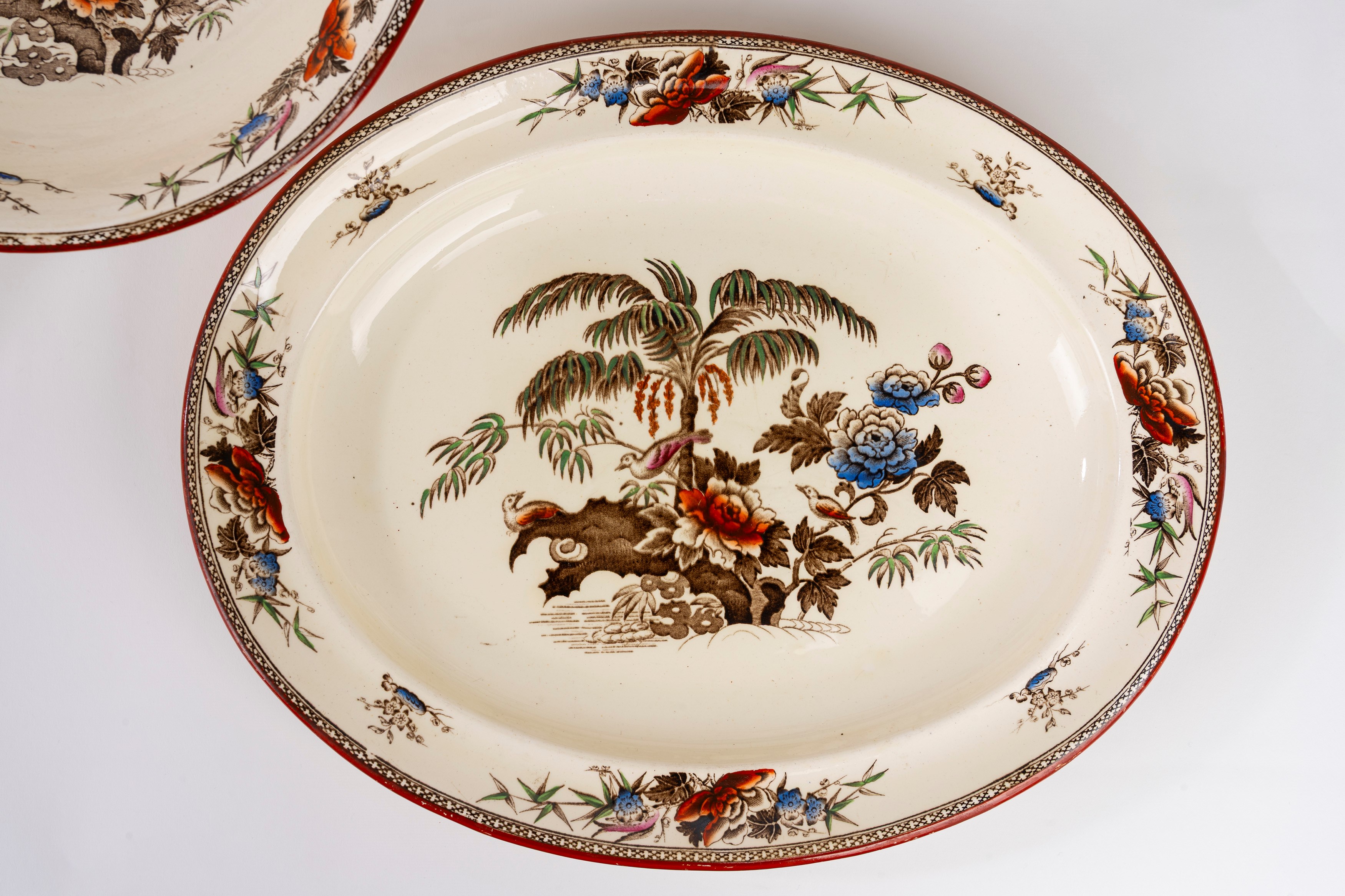 Wedgwood, Servizio 'Wellesley Palm', fine XIX - inizio XX secolo, 85 pezzi