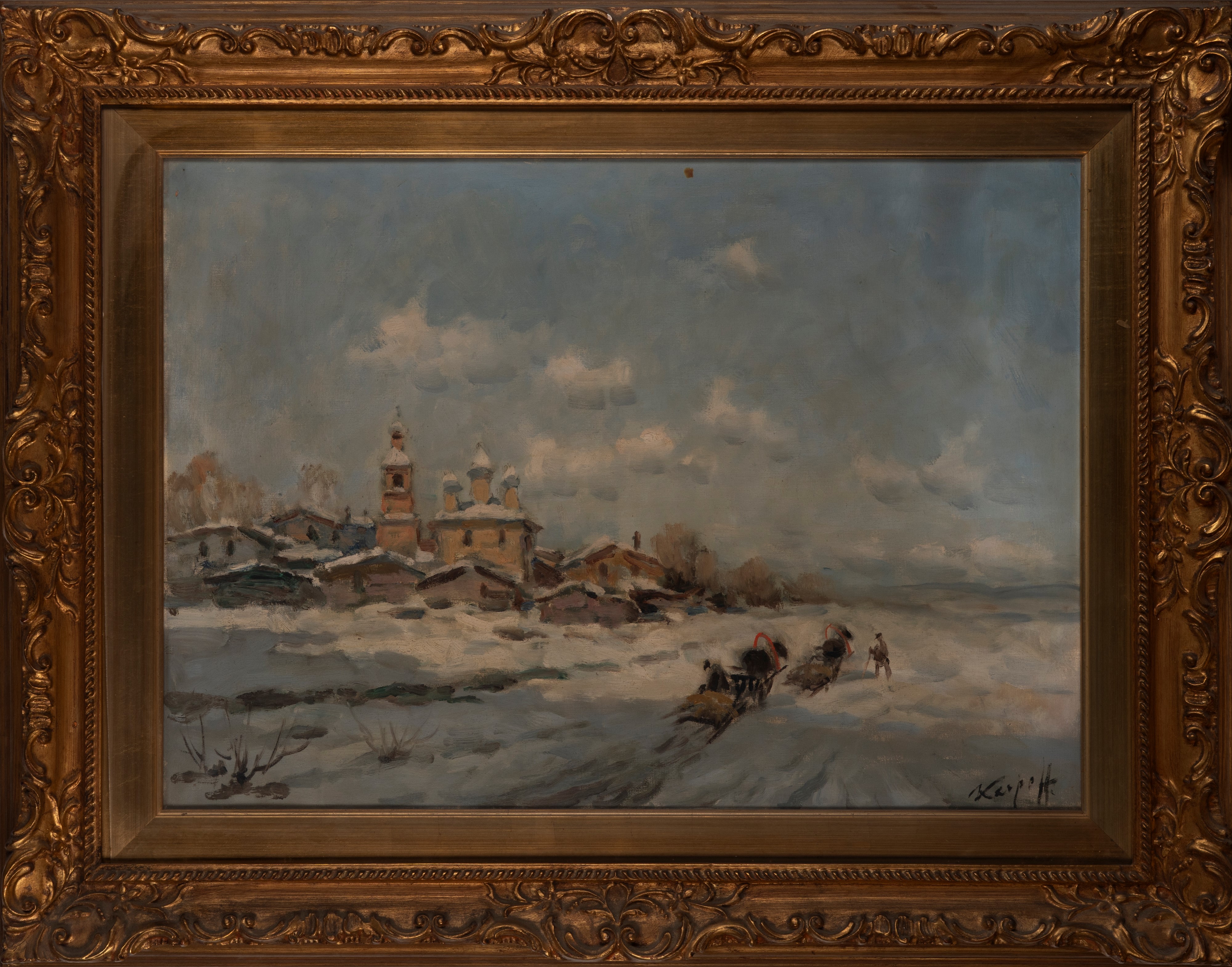 Paesaggio innevato
