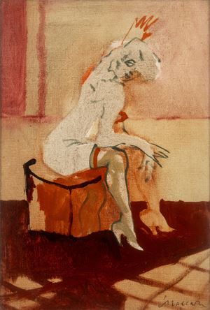 Nudo femminile ammiccante