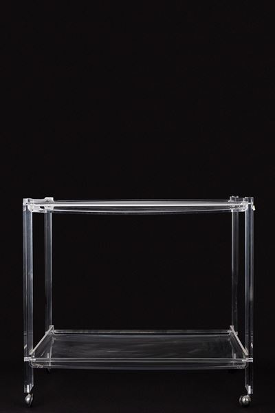 Carrello in Perspex