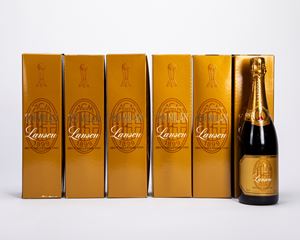 Lanson milan &agrave; reims france, brut millesime, 1993 (6 BT)