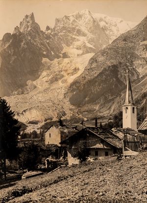 Entr&egrave;ves. Ghiacciaio della Brenva mt 1306