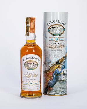 bowmore 8 years, single malt scotch whisky (1 BT)