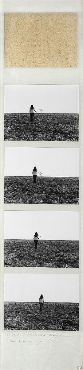 Barbara & Michael Leisgen - Beweis einer Natürlichen Analogie, 1973 - 4 fotografie in bianconero ...