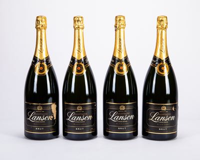 Lanson Black Label Champagne, 4 Magnum