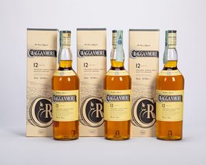 cragganmore 12 years, speyside single malt scotch whisky (3 BT)