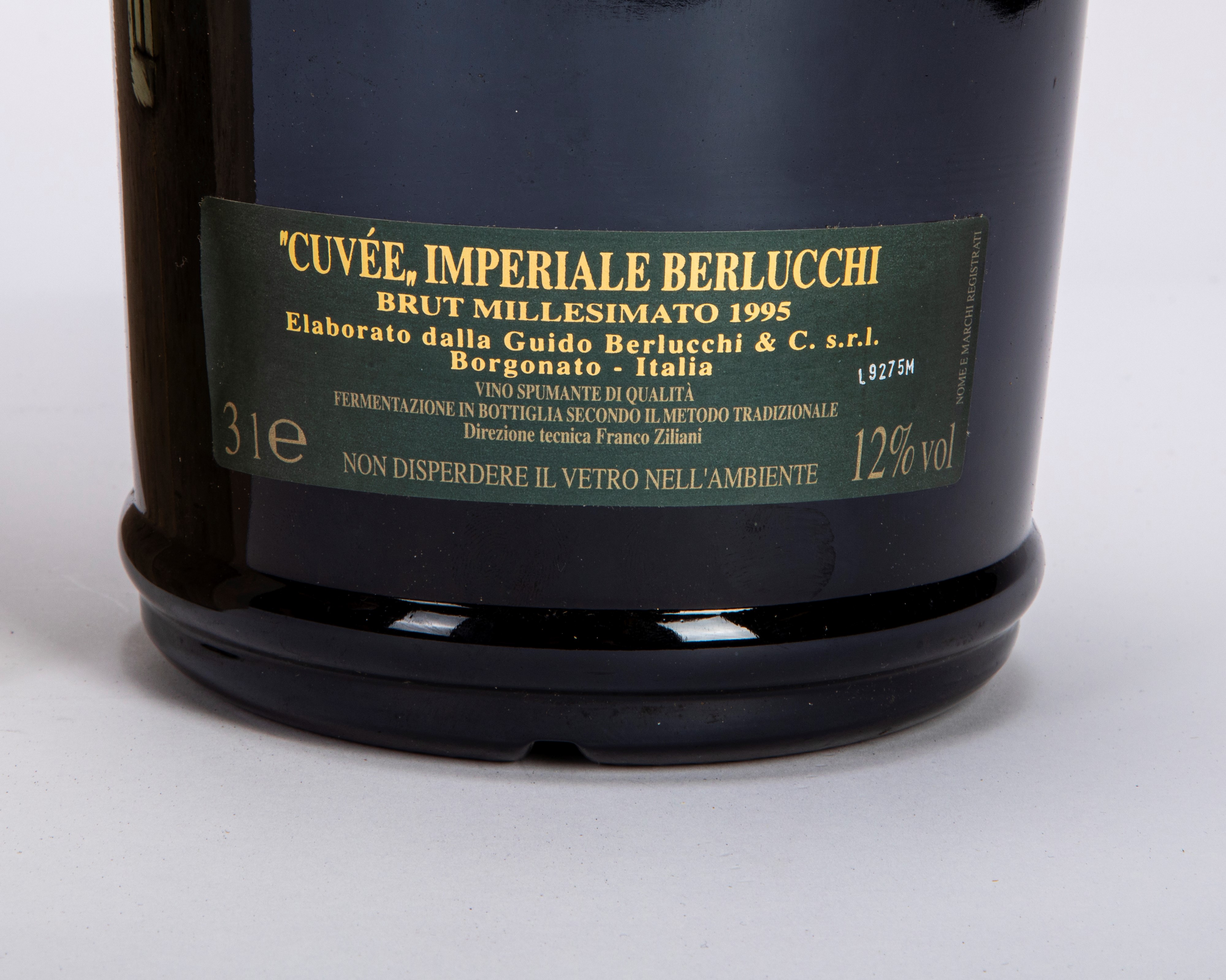 berlucchi cuvée imperiale, 2000 (1 BT 3L)