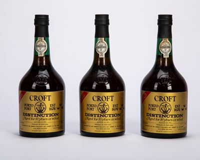 Porto Croft Distinction, 10 Years (3 bottiglie)