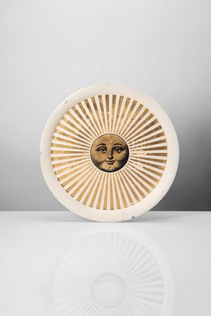 Tray with 'Sole raggiante' decor