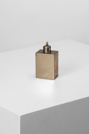 Flask with lid