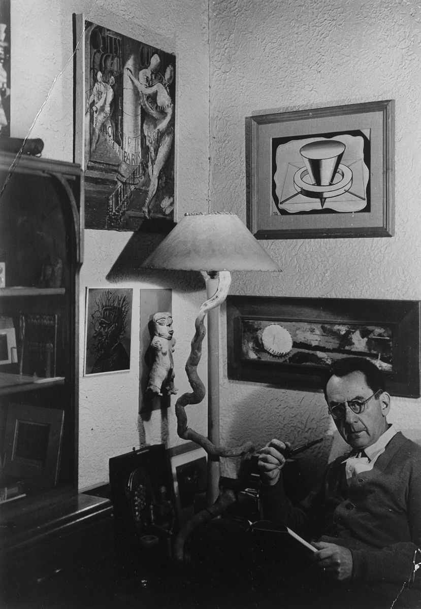 Man Ray - 'A Hollywood', 1948, stampa in bianconero ai sali d'argento