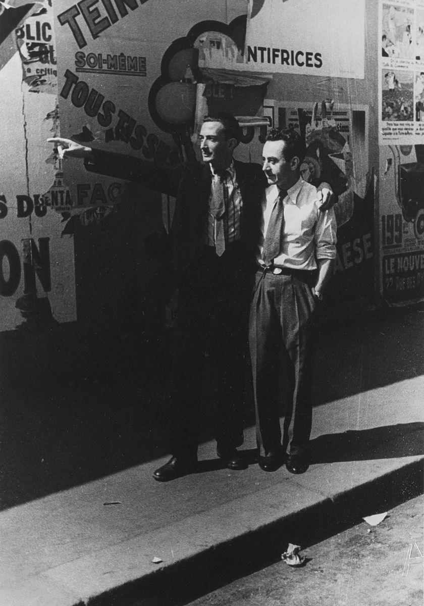 Man Ray e Salvador Dalì, Fotografia in bianconero, Parigi, 1934