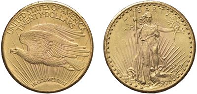 20 Dollari “eagle”, 1927