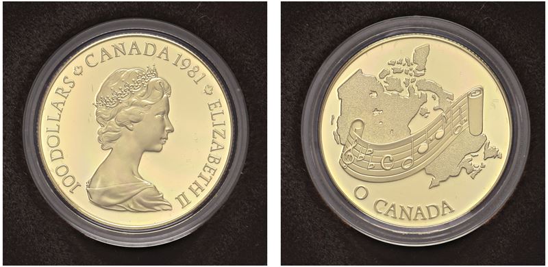 100 dollari Canadesi, 1981.