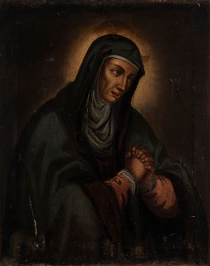 Vergine in preghiera