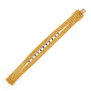 Sapphire bracelet