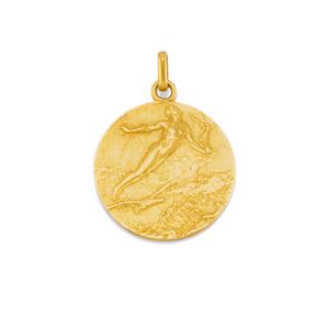 Pendente con medaglia aeronautica