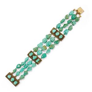 Bracciale con turchesi