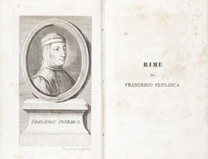 Rime di Francesco Petrarca colla interpretazione composta da conte Giacomo Leopardi. Parte prima [seconda]