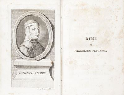 Rime di Francesco Petrarca Colla Interpretazione Composta da Conte Giacomo Leopardi. Parte Prima ...