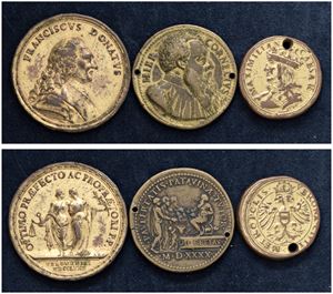 interessante lotto di tre medaglie di area veneta.