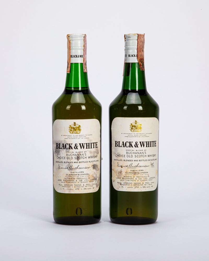 black&white buchanan's choice old scotch whisky (2 BT)