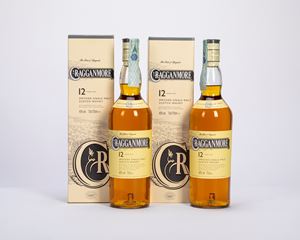 cragganmore 12 years, speyside single malt scotch whisky (2 BT)
