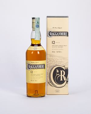cragganmore 12 years, speyside single malt scotch whisky (1 BT)