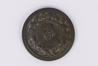Medaglione commemorativo per il IV Centenario della scoperta dell’America, bronzo (1892)