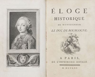 Eloge Historique De Monseigneur le Duc De Bourgogne