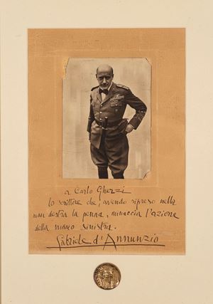 D'Annunzio, Gabriele (Pescara, 12 marzo 1863 &ndash; Gardone Riviera, 1&ordm; marzo 1938)