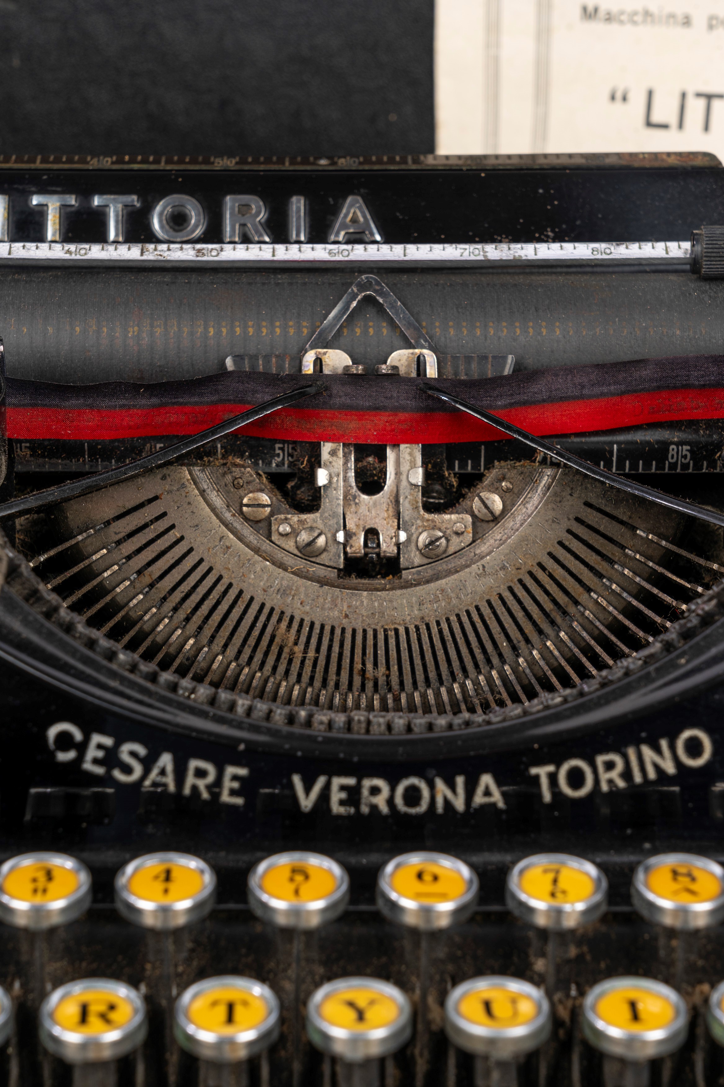 Cesare Verona (Torino), Macchina da scrivere portatile LITTORIA (1932)