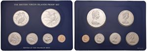 Proof set contenente 6 monete, 1976, Franklin mint.